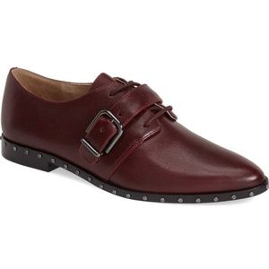 Via Spiga V-Ladonna Burgundy Leather Loafer 7.5